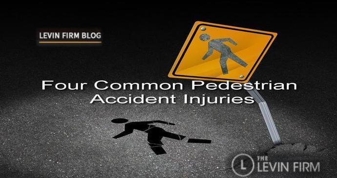 Four Common Pedestrian Accident Injuries