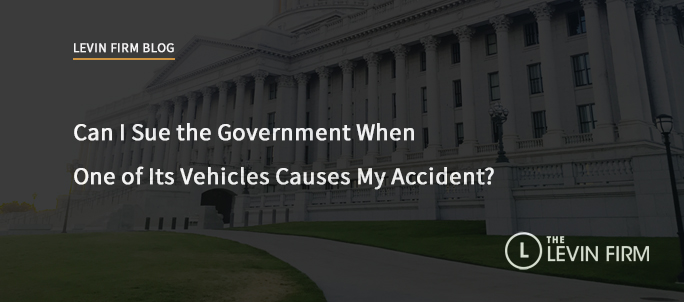 Can I Sue The Government When One Of Its Vehicles Causes My Accident?